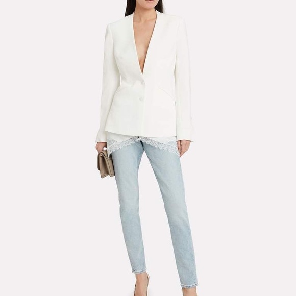 Simkhai Signature Basque Blazer Jacket - Picture 13 of 14